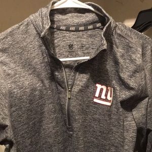 NYG quarter zip WOMENS L